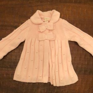 NWOT Girls 6-9M Pink Sweater